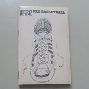 Vintage Basketball Guide Coffee Table Book